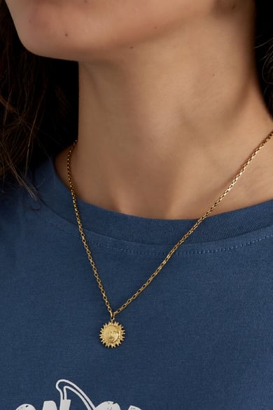 Sunny day necklace - Silver Color color h5 Picture2